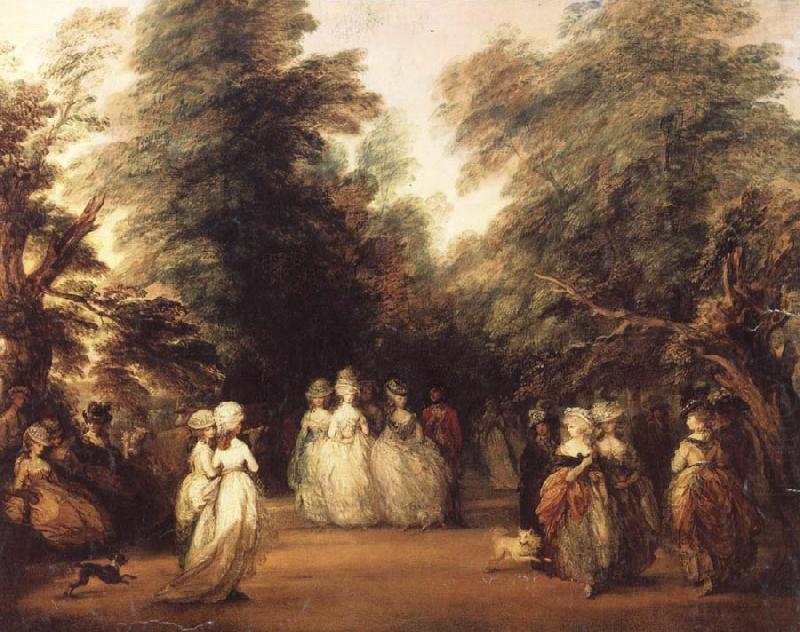 The Mall in St.James-s Park, Thomas Gainsborough